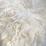 British White Curly Sheepskin