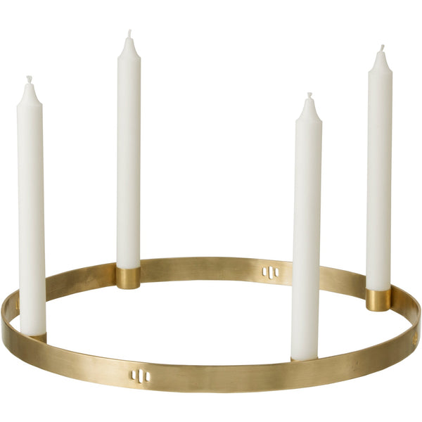 Candleholder Circle - Brass