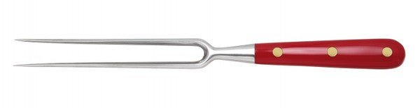 Carving Fork - Red Lucite