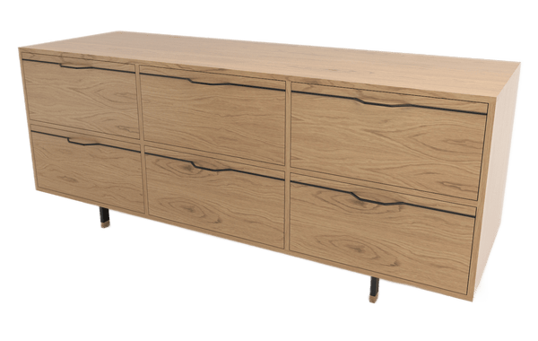 Chapman Storage Dresser Credenza - White Oak
