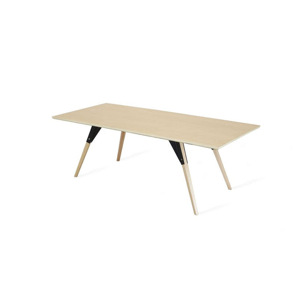 Clarke Thin Rectangle Coffee Table - Maple