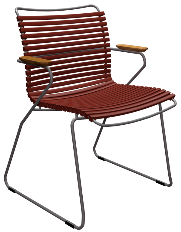 CLICK Outdoor Dining Chair w/Armrests