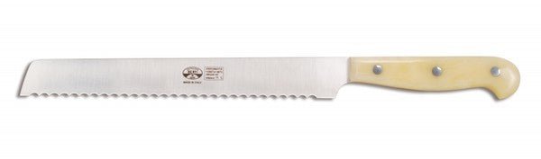 Coltello Bread Knife - White Lucite