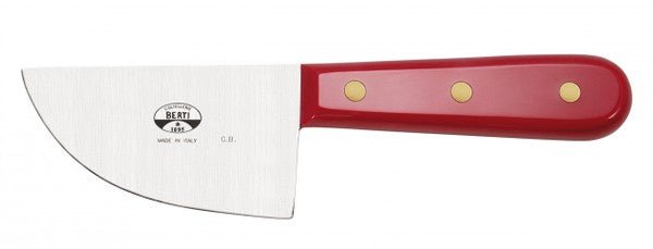 Compact Cheese Knife - Red Lucite Handle