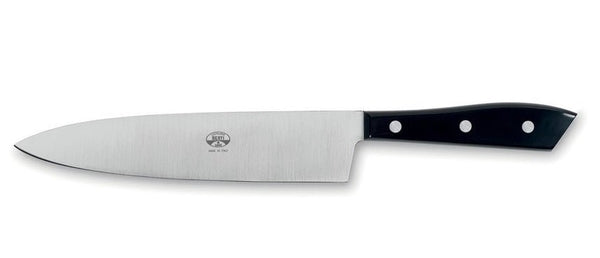 Compendio Polished Chef's Knife - Black Lucite