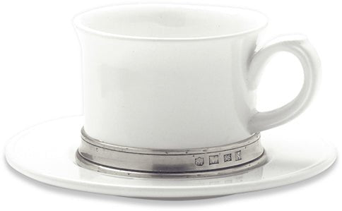 Convivio Cappuccino/Tea Cup with Saucer - Set of 2