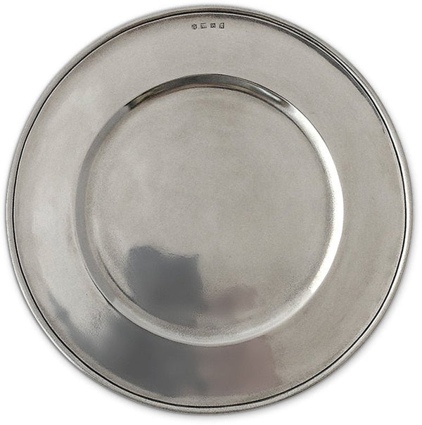 Convivio Charger - Solid Pewter