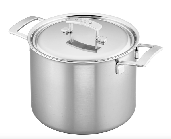 Demeyere Industry 8qt Stock Pot With Lid