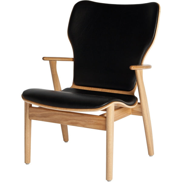 Domus Lounge Chair - Oak/Leather