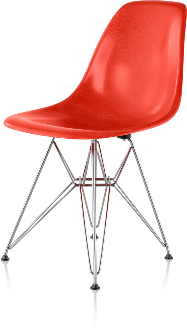 Eames® Molded Fiberglass Side Chair – Wire Base