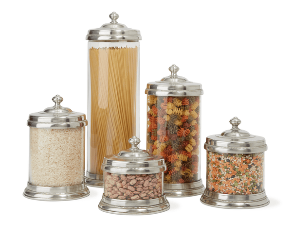Glass Storage Canister with Lid