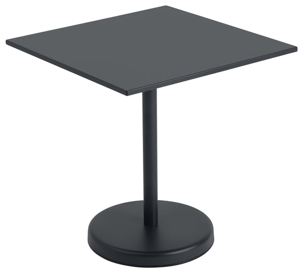 Linear Steel Café Table - Square