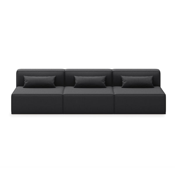 Mix Armless Sofa: 3-Seater
