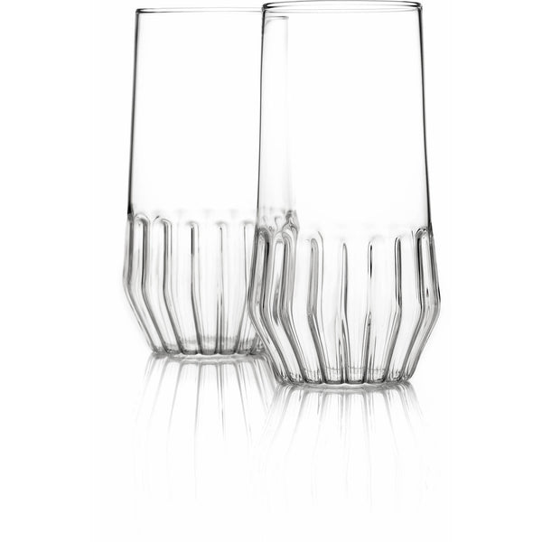 Mixed Large Glass - Set of 2
