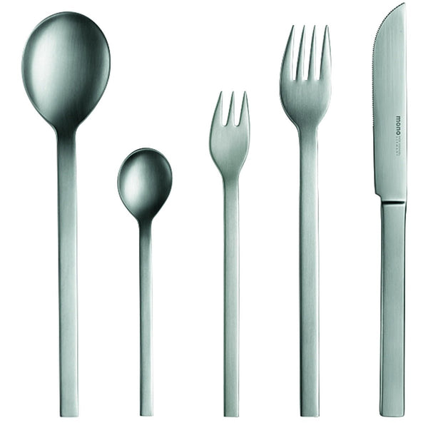 Mono-a - Stainless Steel 5-Piece Set (Long Knife)