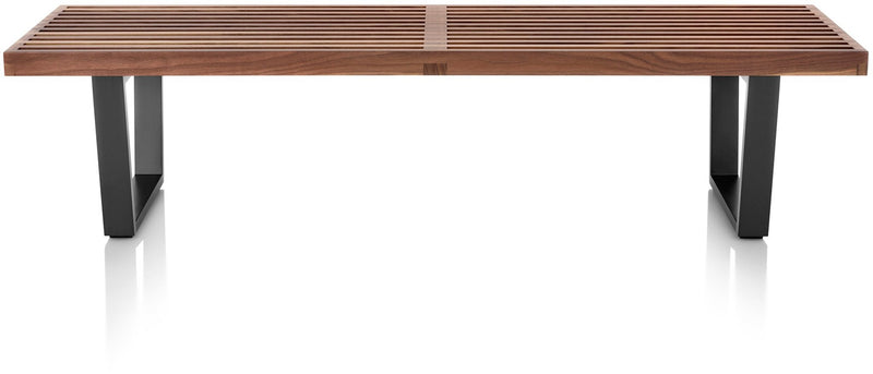 Nelson® Platform Bench – Ebonized Wood Base - Herman Miller® - Stools + Benches + Ottomans - 48