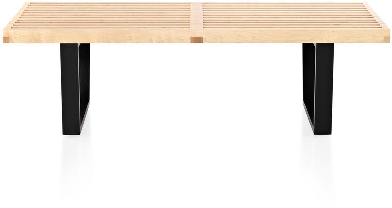 Nelson® Platform Bench – Ebonized Wood Base - Herman Miller® - Stools + Benches + Ottomans - 48