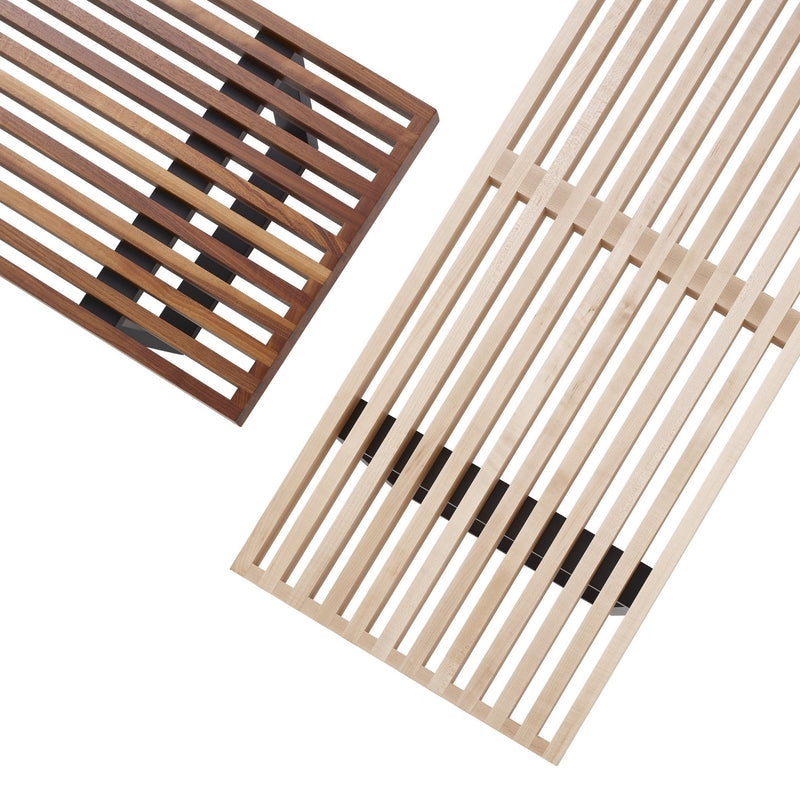 Nelson® Platform Bench – Ebonized Wood Base - Herman Miller® - Stools + Benches + Ottomans - 48