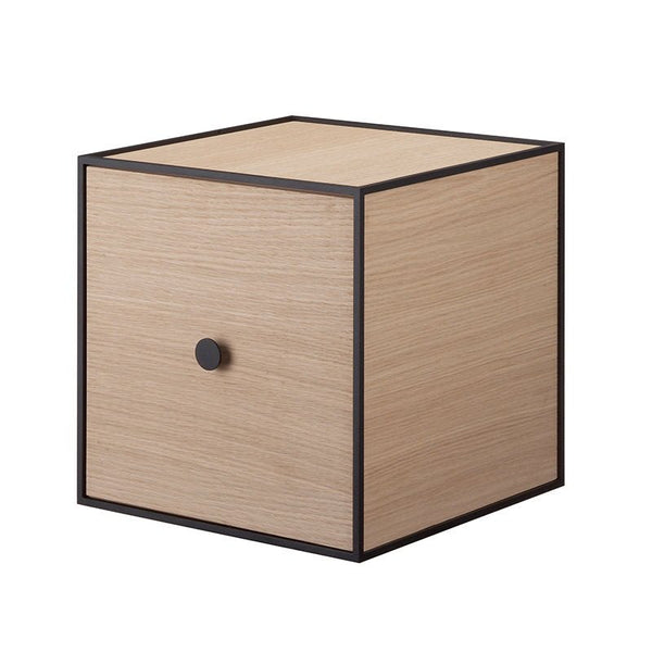 Overstock - Frame 28 Storage Box - Oak With Door