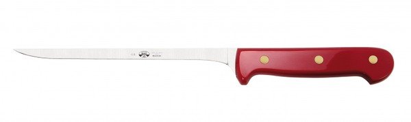 Soft Cheese Knife - Red Lucite Handle