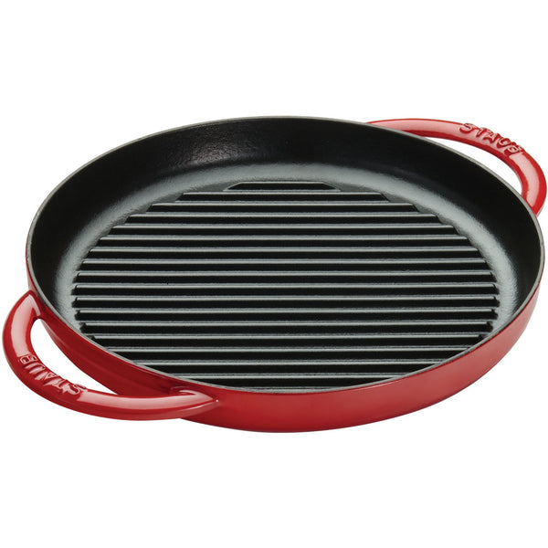 Staub Round DOuble Handle Pure Grill - 10"