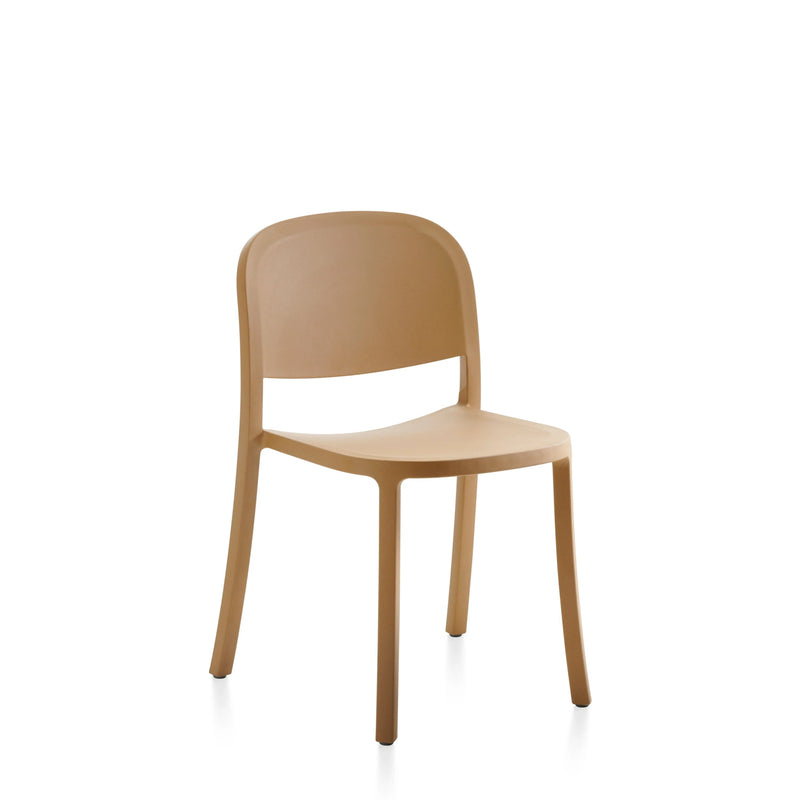1 Inch Reclaimed Stacking Chair - Emeco Chairs - Sand - HORNE