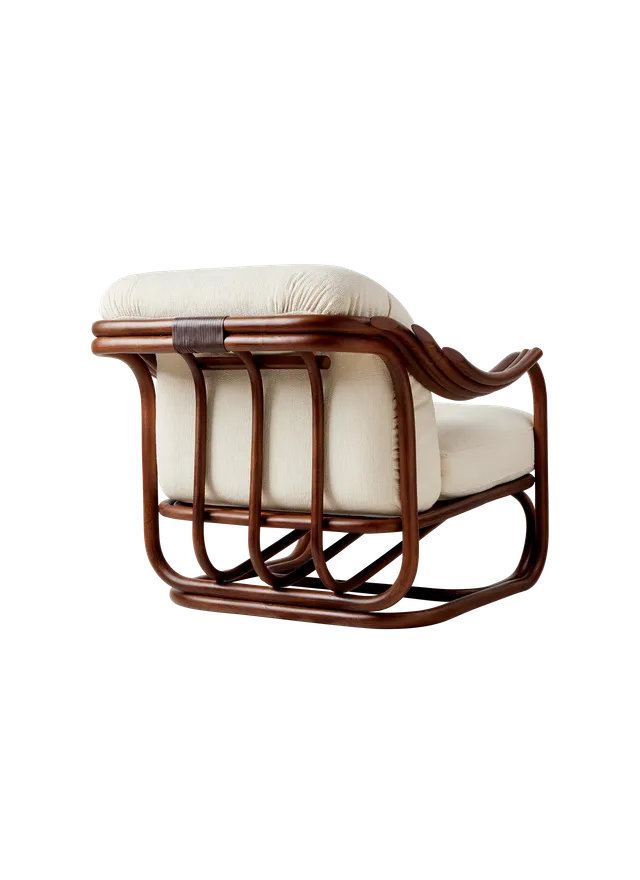 Poltrona Tria Lounge Chair - Fully Upholstered