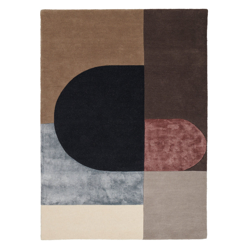 Vilja rug in Vilja Bordeaux 170x240 (5.6' x 7.9')