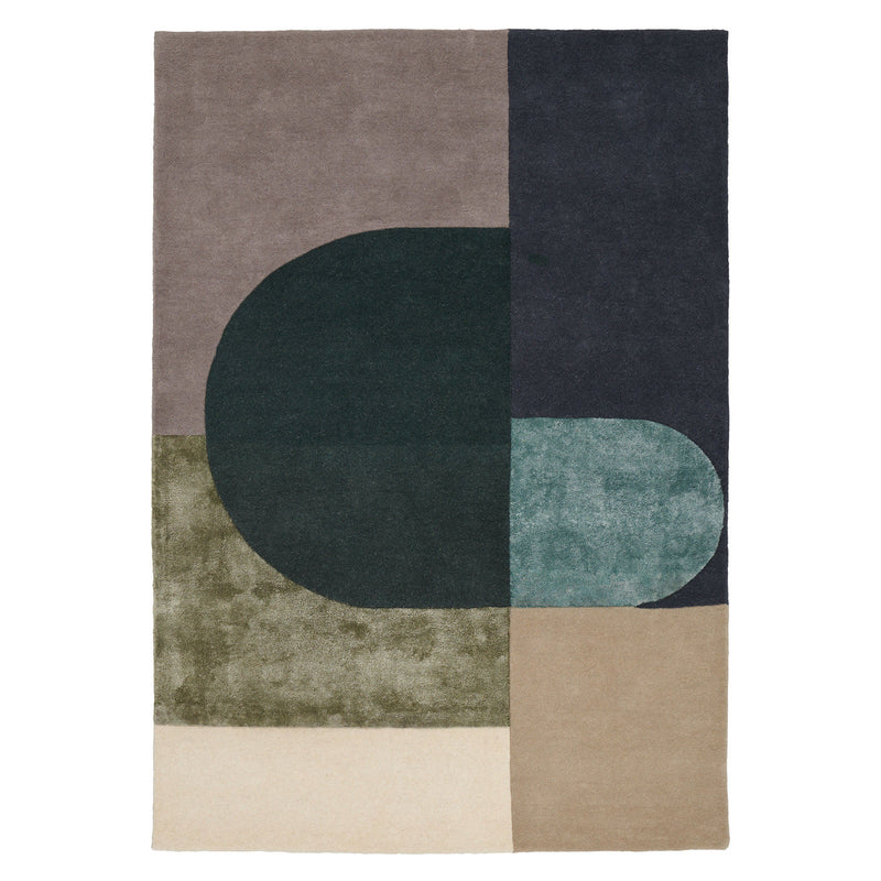 Vilja rug in Vilja Bordeaux 170x240 (5.6' x 7.9')