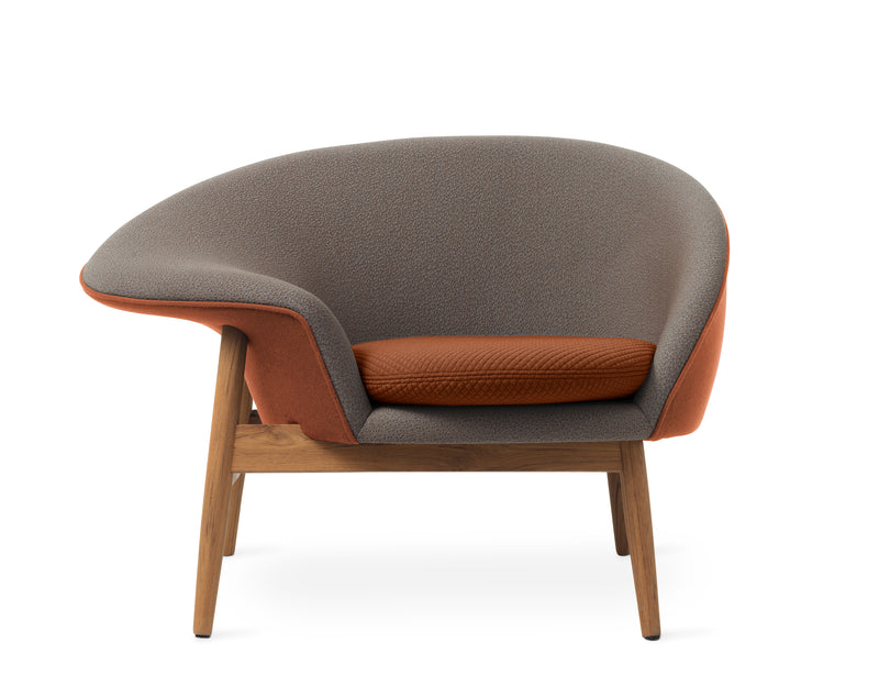 Fried Egg Lounge Chair - Warm Nordic - Chairs - Barnum 09/Smoked Oak - Left - Facing - HORNE