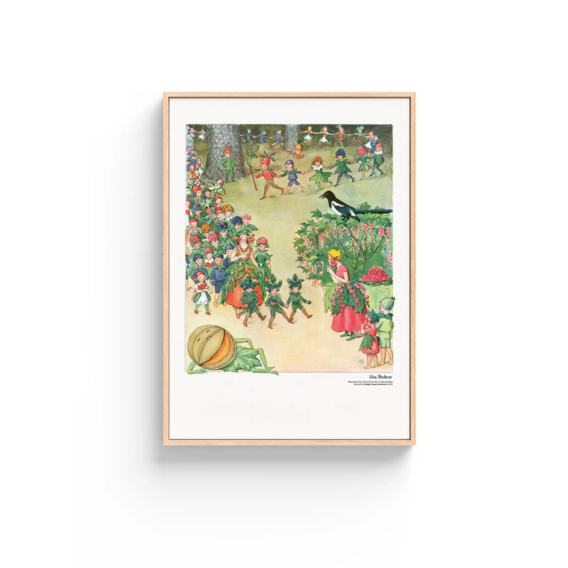 Elsa Beskow Poster 50x70