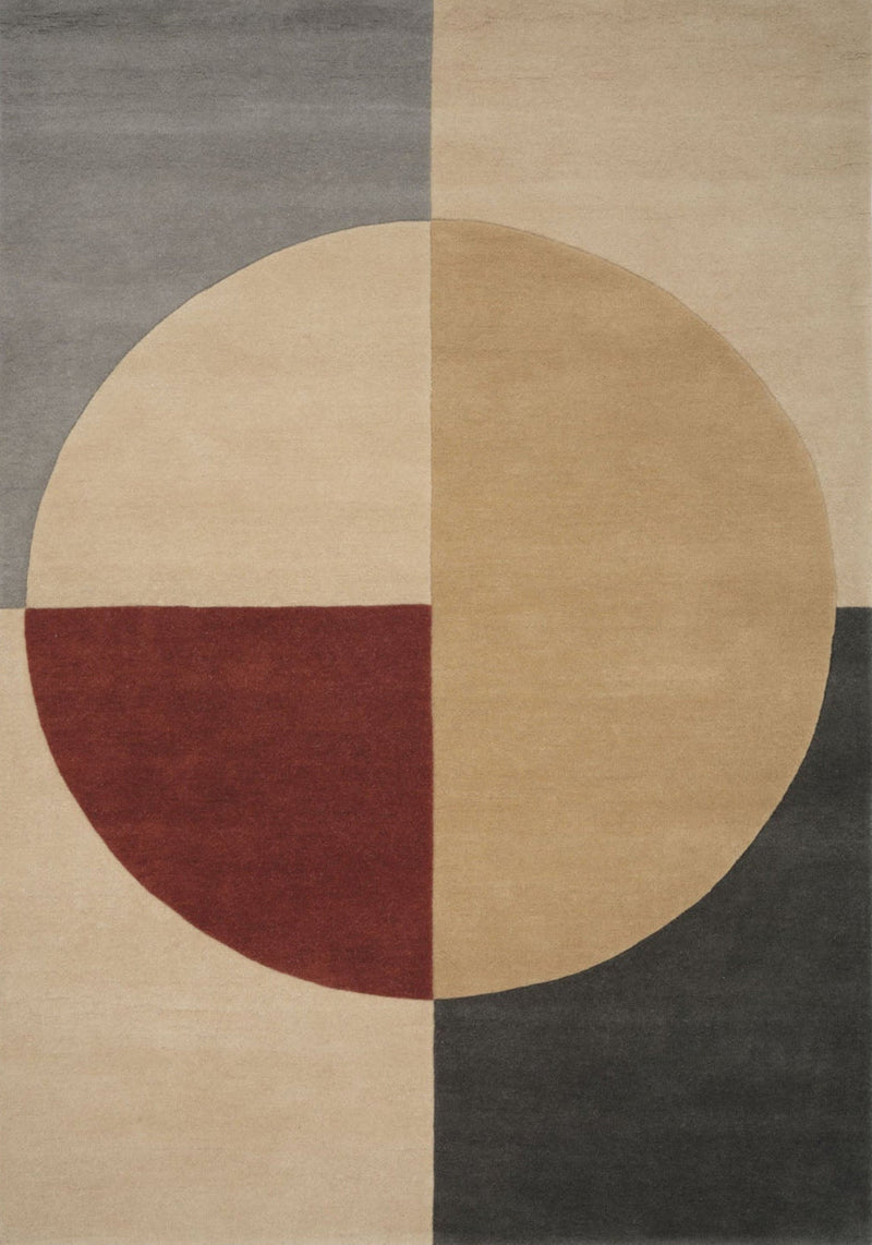 Radiality rug in Radiality Ruby 170x240 (5.6' x 7.9')