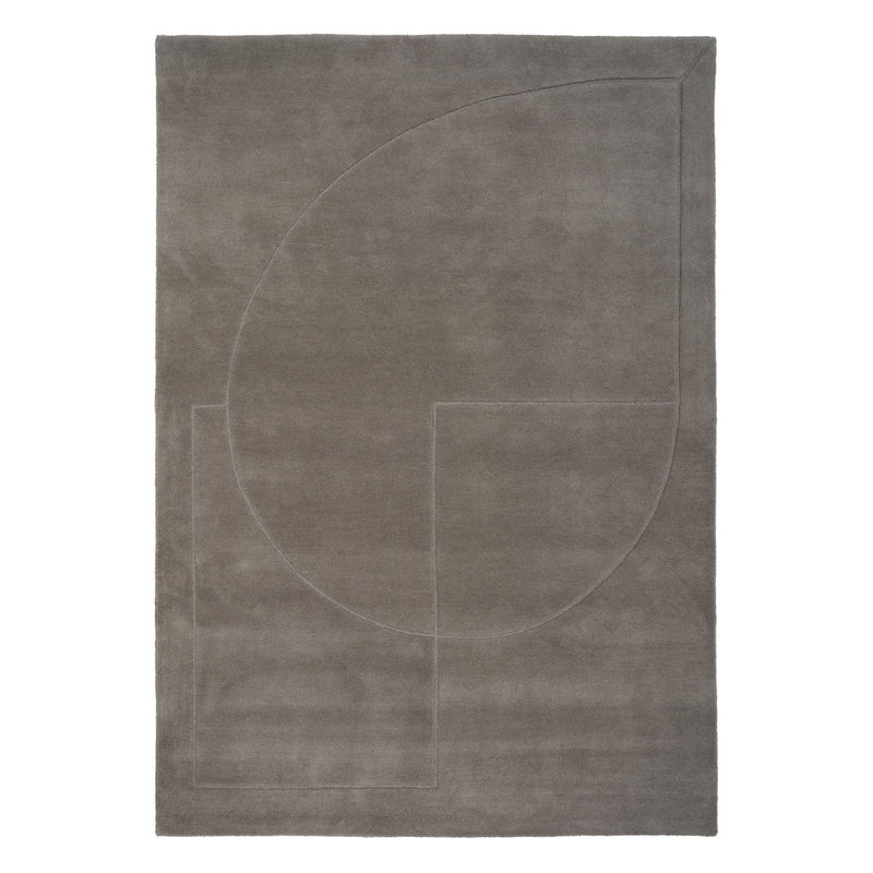 Lineal Poem rug in Amber 170x240 (5.6' x 7.9')