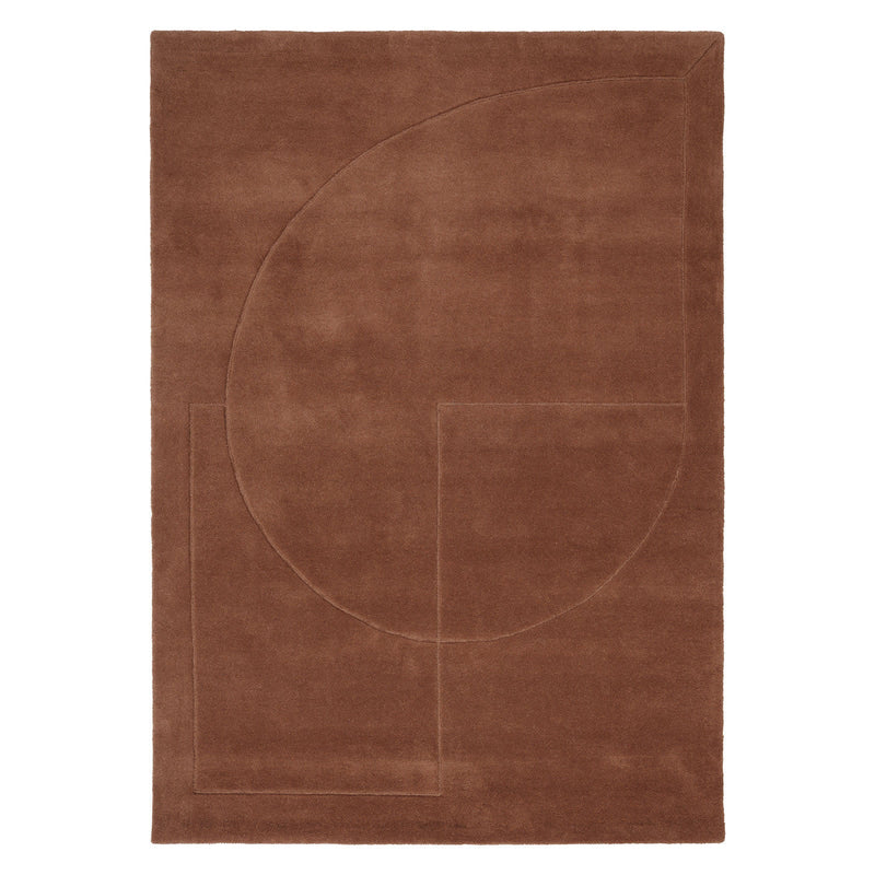 Lineal Poem rug in Amber 170x240 (5.6' x 7.9')