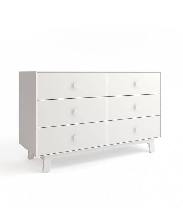 6 Drawer Dresser - Sparrow - Oeuf - Kids + Baby - White - HORNE