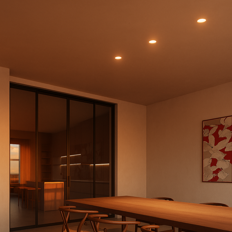 Core Recessed Downlight + T50 Light Engine