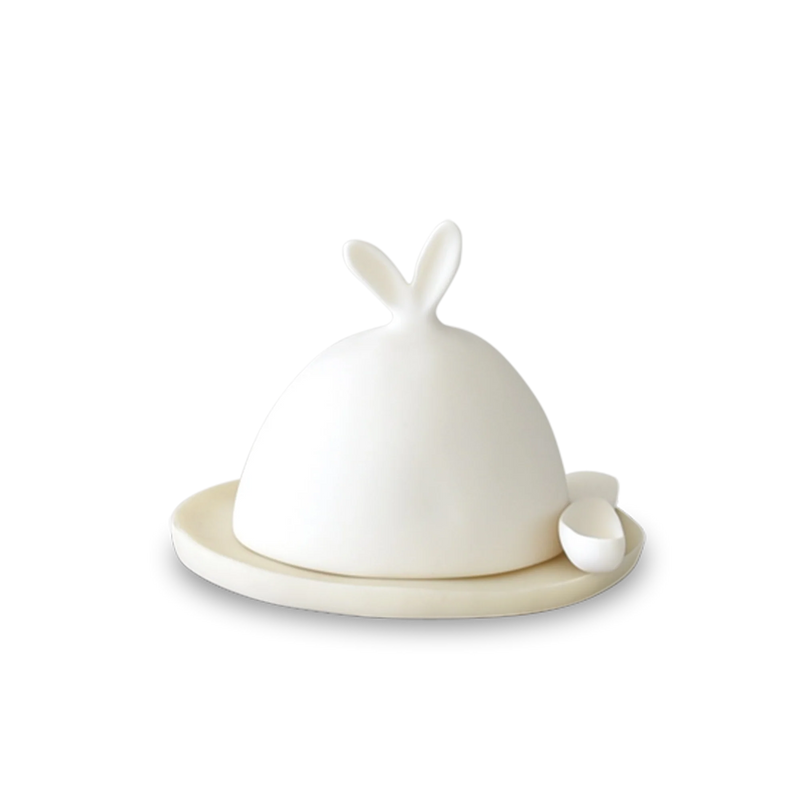 Lapin Butter Dish With Spreader