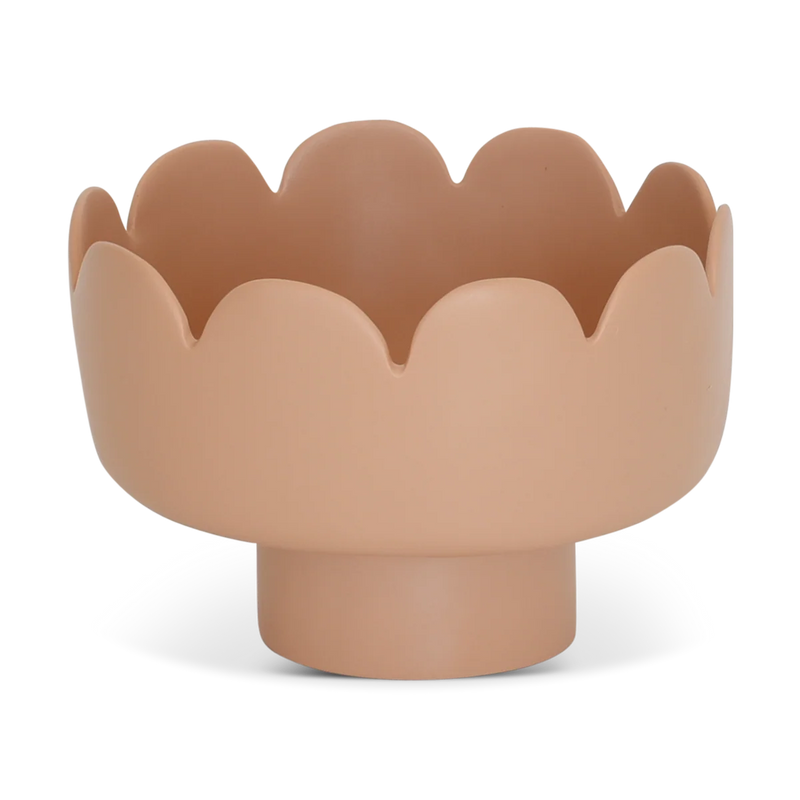 Fleur Footed Bowl