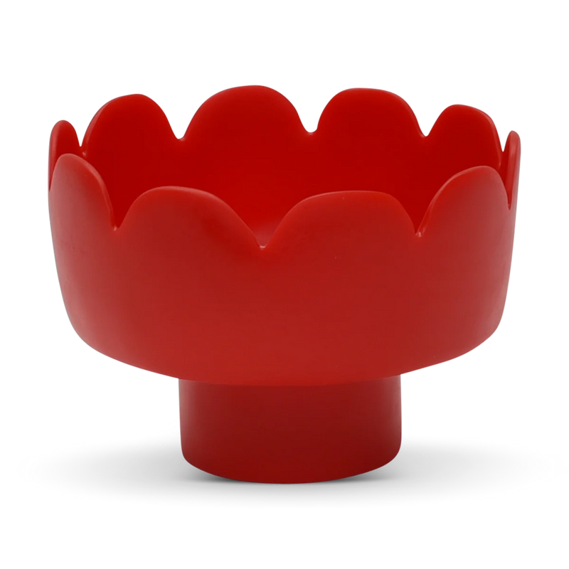 Fleur Footed Bowl