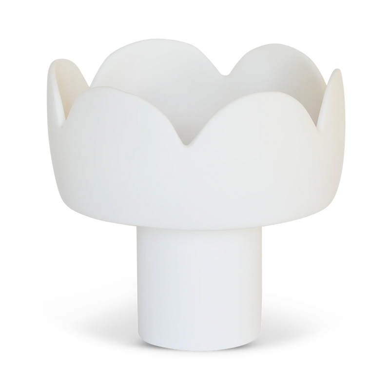 Fleur Footed Bowl
