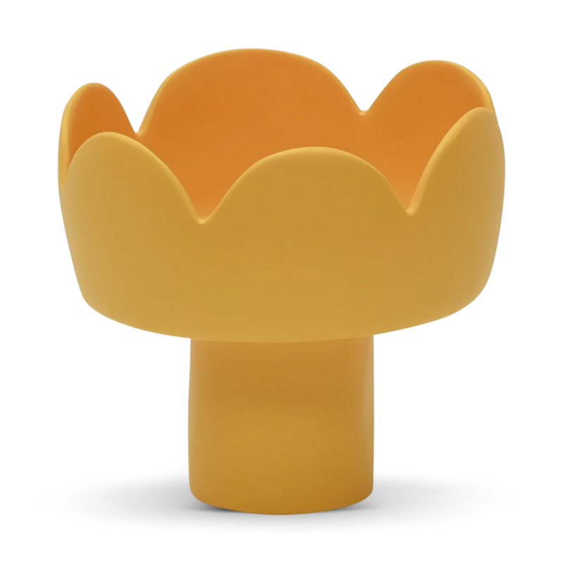 Fleur Footed Bowl