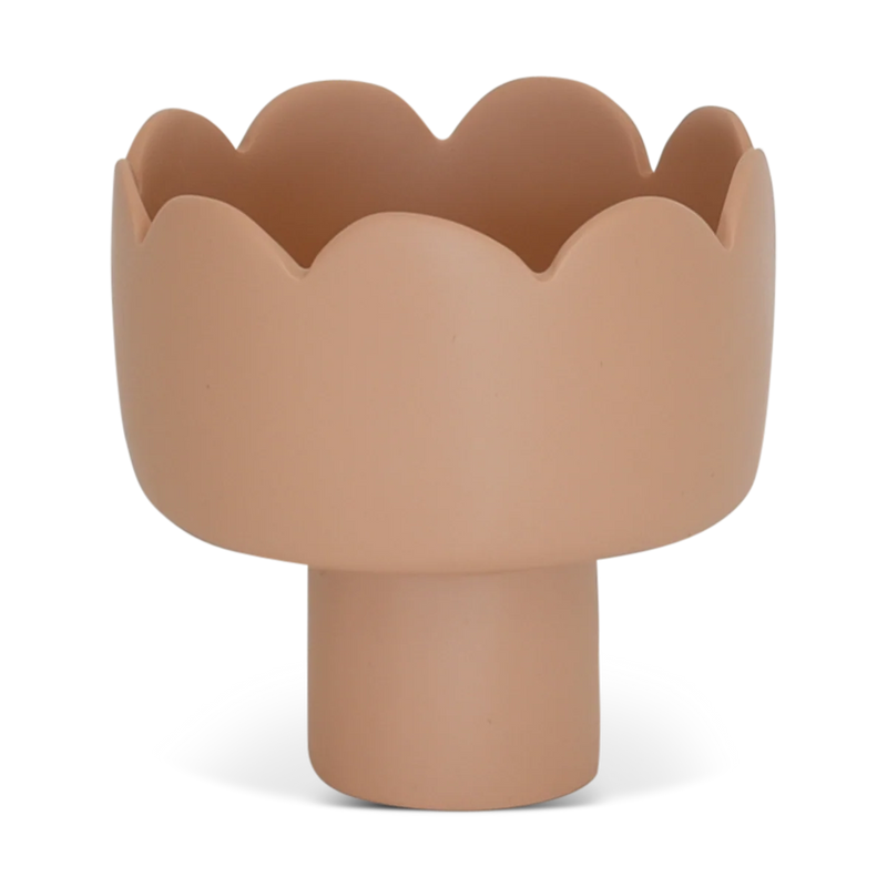 Fleur Footed Bowl