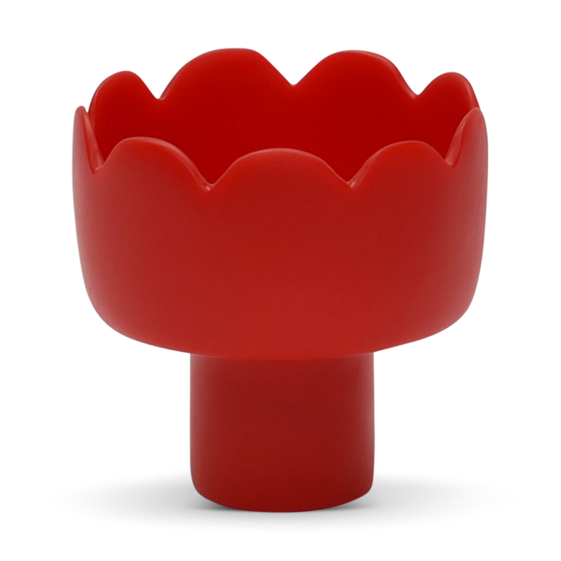 Fleur Footed Bowl