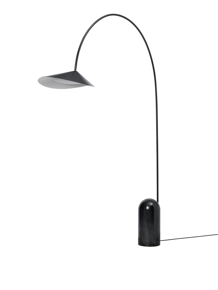 Arum Arched Floor Lamp - Black alternate view - Ferm Living