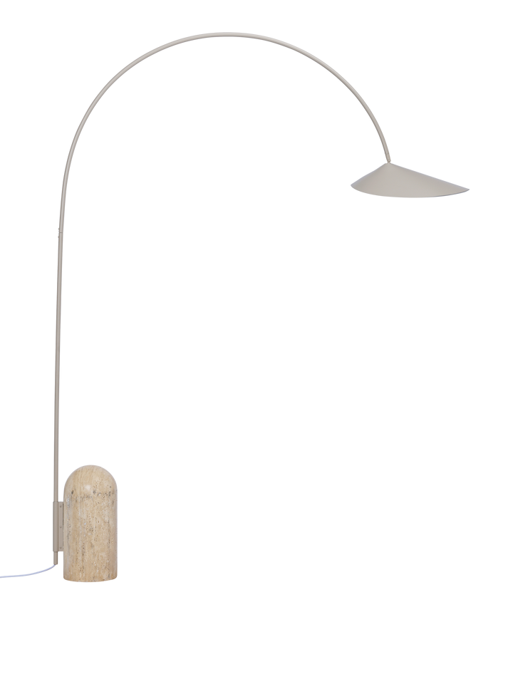 Arum Arched Floor Lamp - Cashmere - Ferm Living