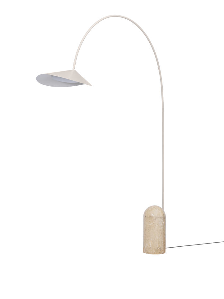 Arum Arched Floor Lamp - Cashmere alternate view - Ferm Living