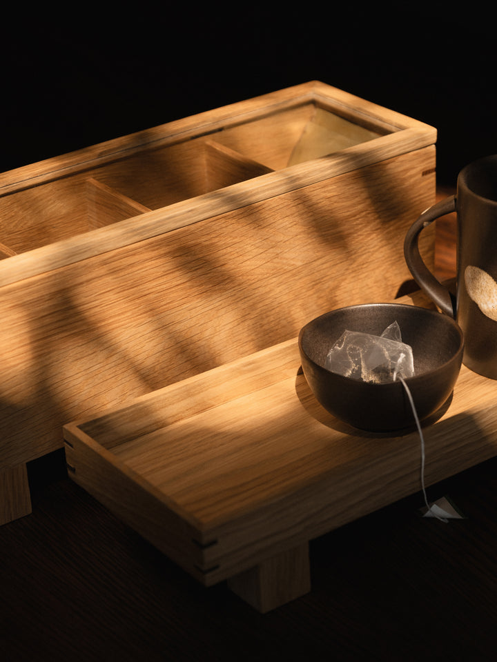 Bon Tea Organiser styled in a contemporary interior - Ferm Living