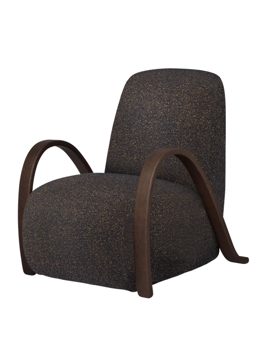 Buur Lounge Chair Vanir CAL117 - 393 Black/Honey - Ferm Living