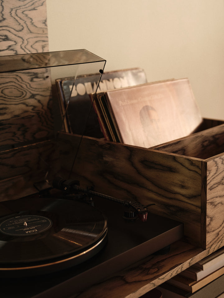 Cabri Media Cabinet styled in a contemporary interior - Ferm Living