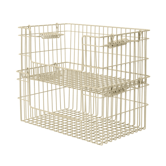 Cala Open Stackable Basket - Cashmere - Ferm Living
